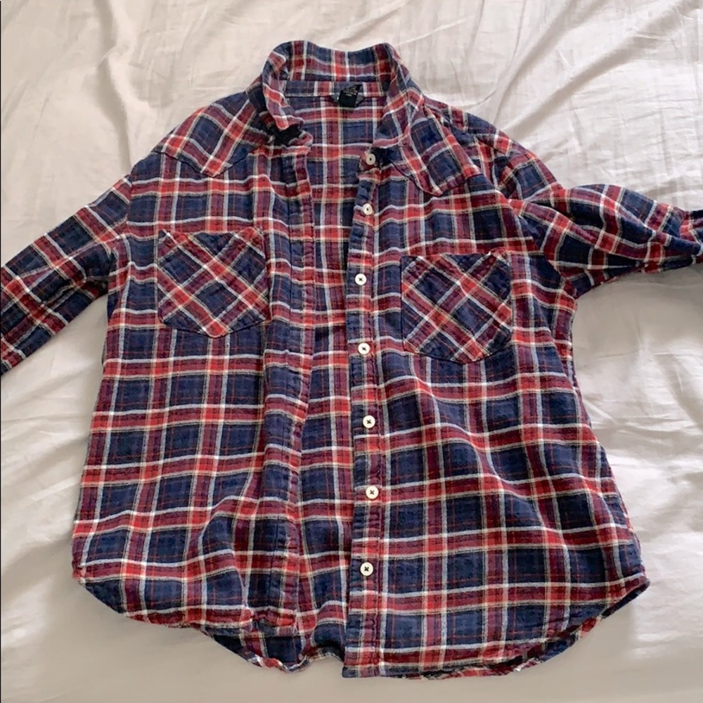 Forever 21 Plaid button down